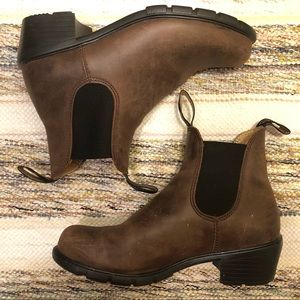 Blundstone Brown Heel Boot